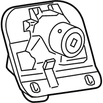 Volvo Door Lock Cylinder - 31253043