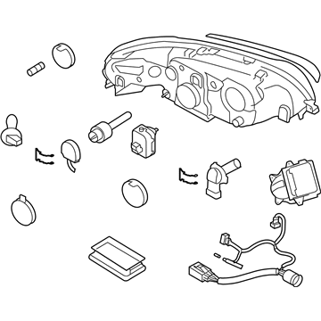 Volvo S60 Daytime Running Lights - 30784253