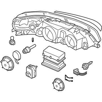 Volvo XC70 Daytime Running Lights - 30655954