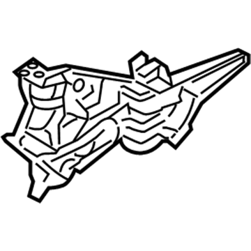 Volvo 31253939 Window Motor Bracket, Driver Side