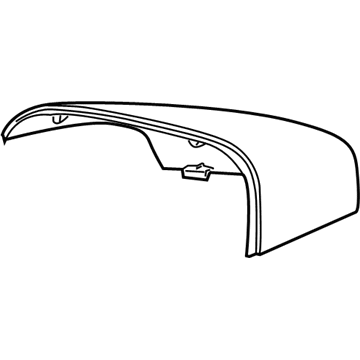 Volvo S80 Mirror Cover - 39850593