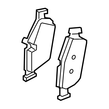 Volvo S90 Brake Pad Set - 32373348