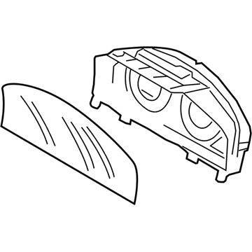 Volvo XC60 Instrument Cluster - 36002198