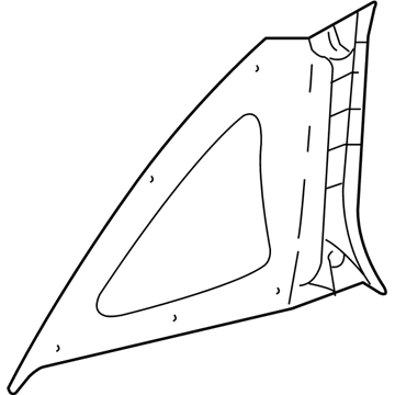 Volvo S40 Pillar Panels - 39891749