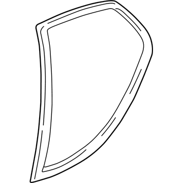 Volvo 30779420 Surround Weatherstrip Volvo 30779420 Surround Weatherstrip