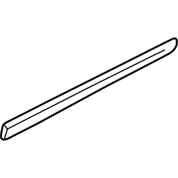 Volvo S60 Door Moldings - 8650021