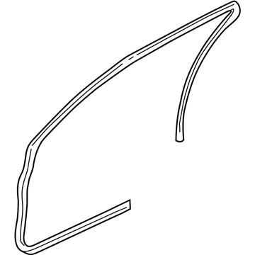 Volvo 8663777 Door Weatherstrip, Driver Side Volvo 8663777 Door Weatherstrip, Driver Side