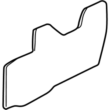 Volvo 8679181 Water Deflector, Driver Side Volvo 8679181 Water Deflector, Driver Side