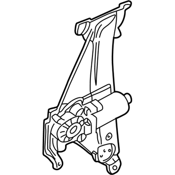 Volvo XC70 Window Regulator - 31253719