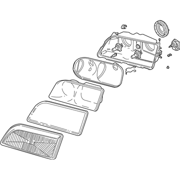 Volvo S40 Daytime Running Lights - 30896587