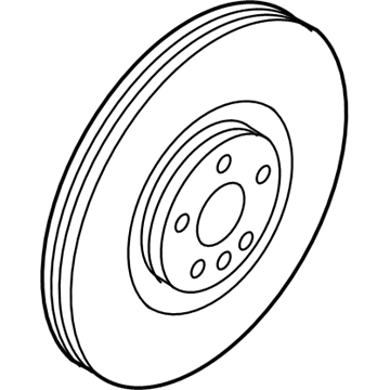 Volvo C40 Recharge Brake Disc - 31687441