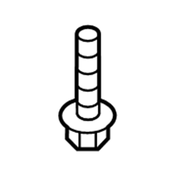 Volvo 30640820 Instrument Panel Retainer Screw