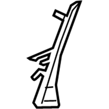 Volvo 32219166 Fender Filler, Driver Side