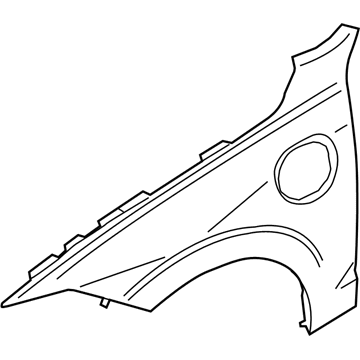 Volvo XC60 Fender - 32297442