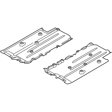 Volvo 31694913 Under Cover, Passenger Side