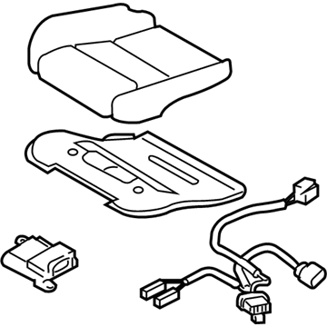 Volvo 30767454 Occupant Module, Passenger Side