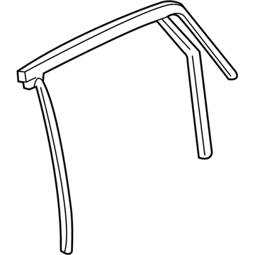 Volvo V60 Cross Country Window Channel - 32229800