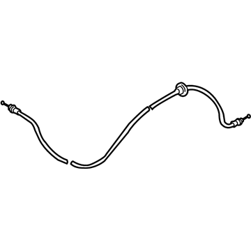 Volvo Hood Release Cable - 30753017