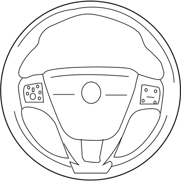 Volvo S60 Steering Wheel - 30756606