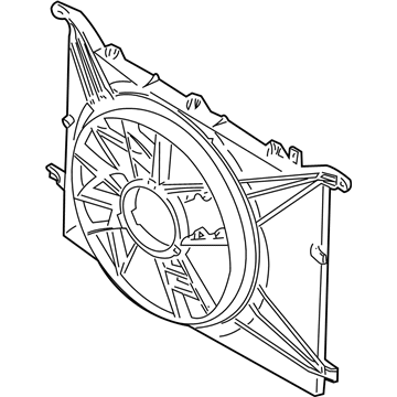 Volvo Cooling Fan Shroud - 30723106