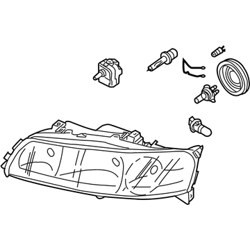 Volvo Headlight - 31276831