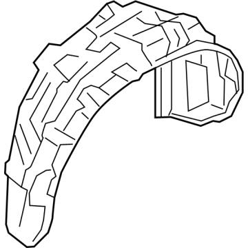 Volvo Fender Splash Shield - 32392137