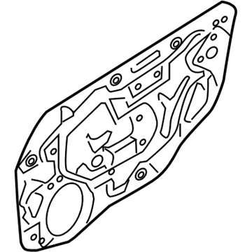 Volvo 30753143 Inner Panel, Driver Side Volvo 30753143 Inner Panel, Driver Side