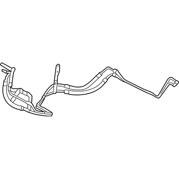 Volvo C70 Power Steering Hose - 31360913