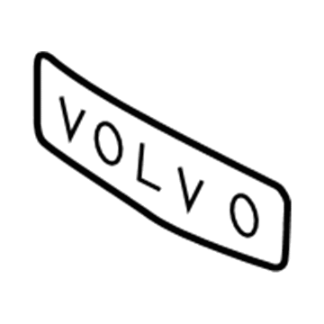 Volvo 30796427 Nameplate Volvo 30796427 Nameplate
