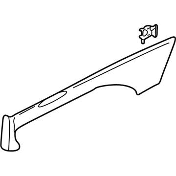 Volvo 9197015 Cover, Gray, Driver Side