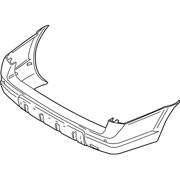 2007 Volvo V70 Bumper - 30655504