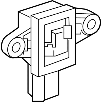 Volvo S90 Air Bag Sensor - 31406731