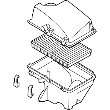 Volvo 8649673 Air Cleaner Assembly