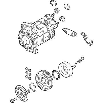 Volvo A/C Compressor - 36011563