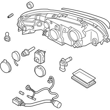 Volvo XC70 Daytime Running Lights - 30784254