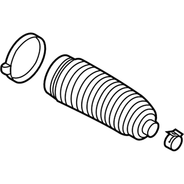 Volvo V60 Cross Country Rack and Pinion Boot - 31360304