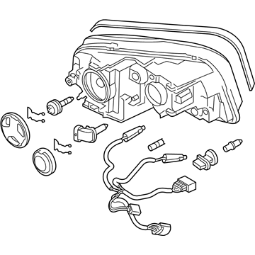Volvo Headlight - 31276809