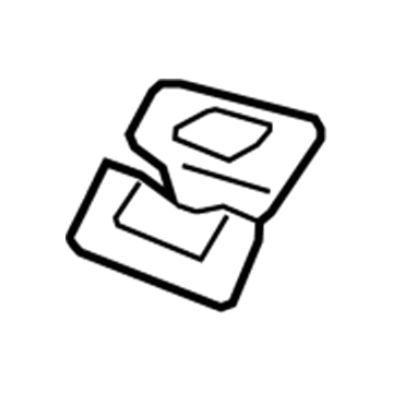 Volvo 31323771 Cover Bracket, Driver Side