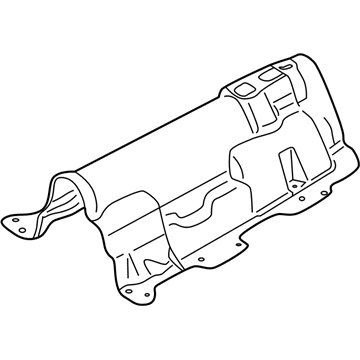 Volvo V60 Exhaust Heat Shield - 32289348
