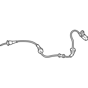 Volvo S80 ABS Wheel Speed Sensor - 30773742