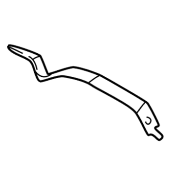 Volvo 30742602 Brake Hose Bracket, Driver Side