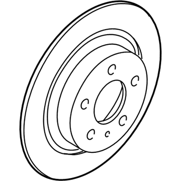 Volvo Brake Disc - 31471821