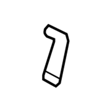 Volvo 39826813 Lower Trim, Charcoal, Passenger Side