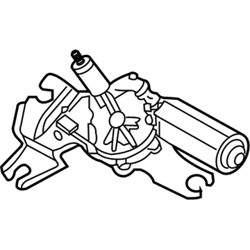 Volvo Windshield Wiper Motors - 8667188