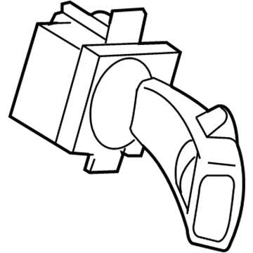 2008 Volvo XC70 Windshield Washer Switch - 31275359