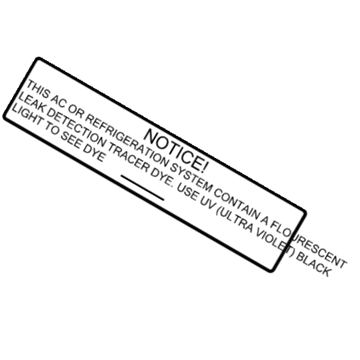 Volvo 30621114 Info Label