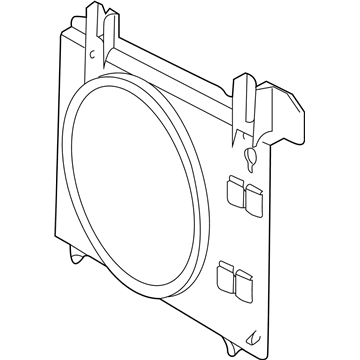 Volvo Cooling Fan Shroud - 1397413