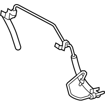 Volvo S80 Power Steering Hose - 31329911