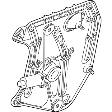 Volvo C70 Window Regulator - 8643042