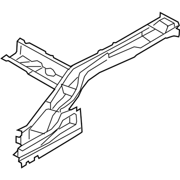 Volvo 31385788 Rear Rail, Passenger Side